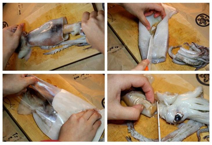Mực nướng giấy bạc