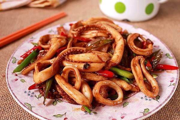 Mực rim mặn ngọt