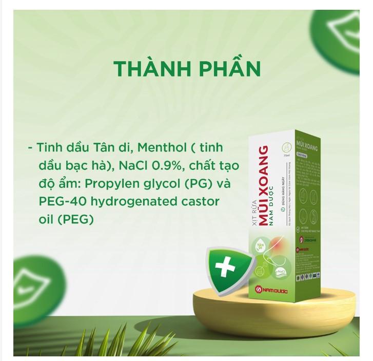 Mũi xoang Nam Dược