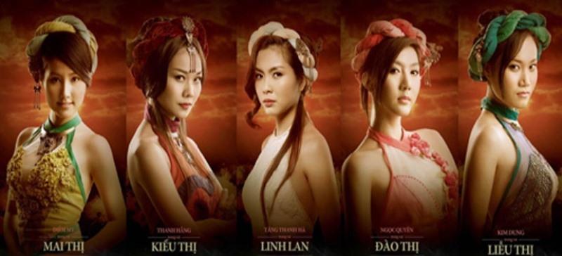 Các nữ diễn viên chính của phim