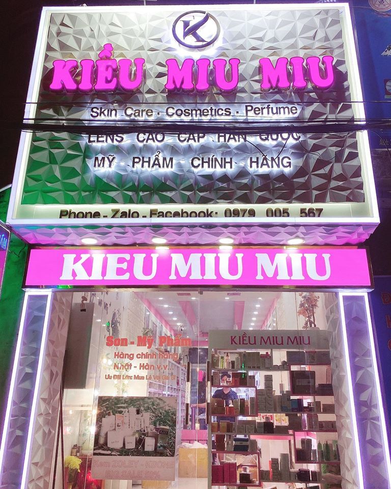 Mỹ phẩm Kiều Miumiu