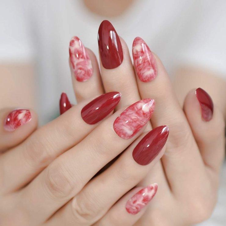 Nail vân đá