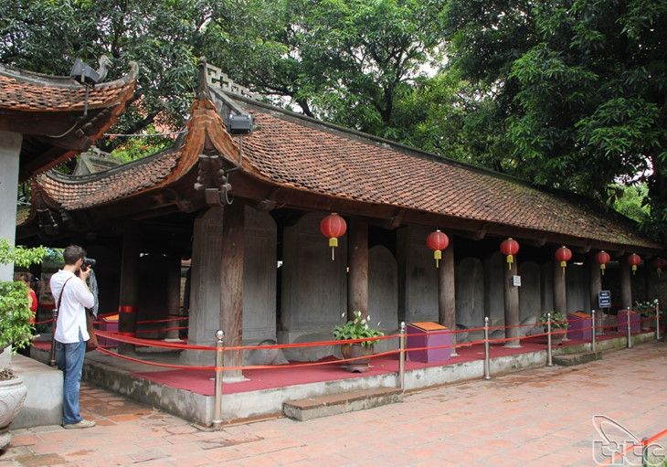 Khu trưng bày các Bia Tiến sĩ văn Miếu Quốc Tử Giám