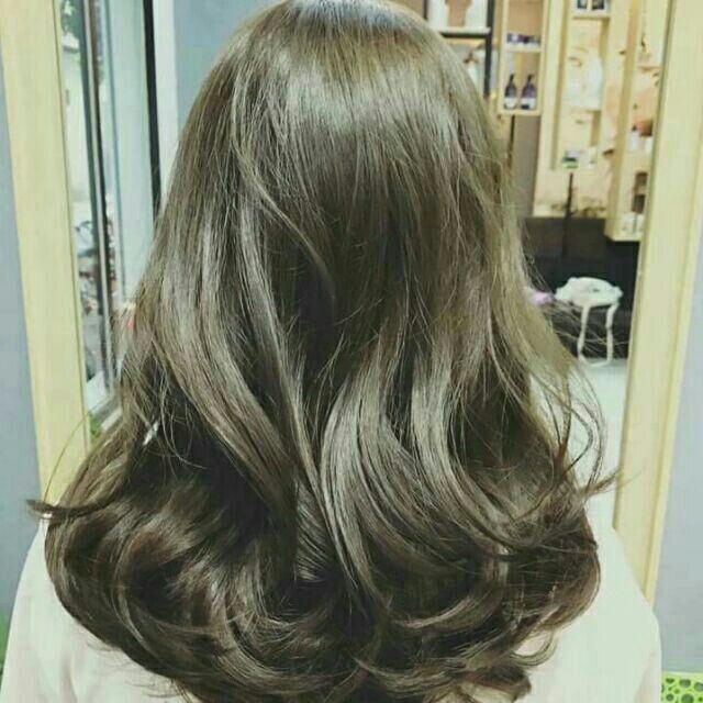 Mái tóc màu nâu rêu đem lại sự thời thượng cho bạn