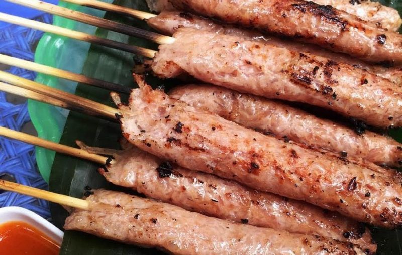 Nem chua nướng