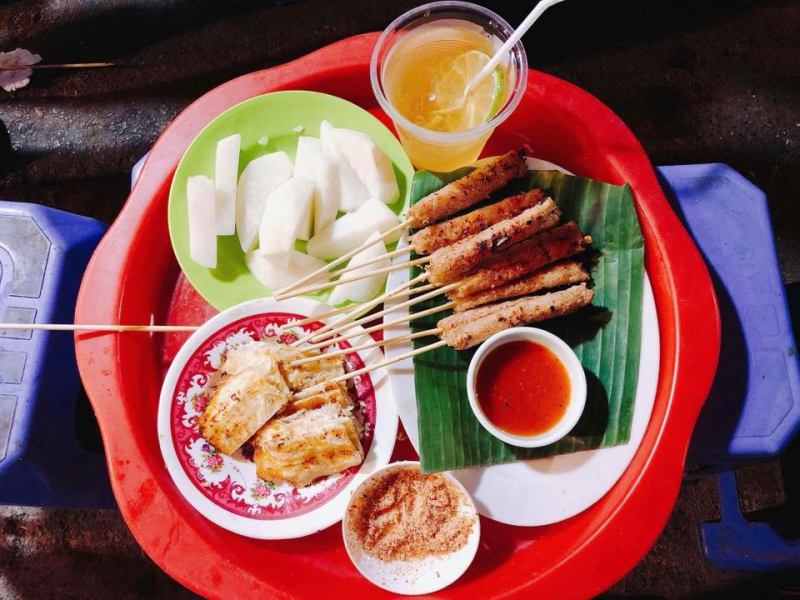 Nem chua nướng Ấu Triệu