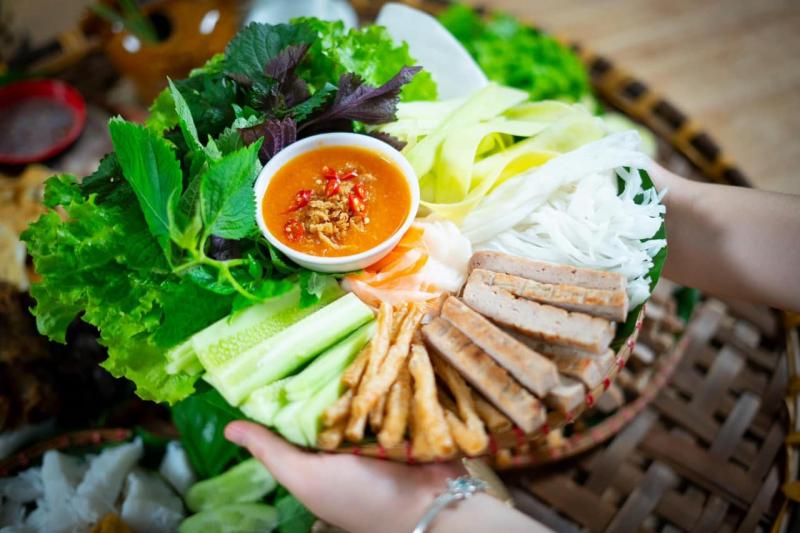 Nem nướng Nha Trang bếp mẹ Sói