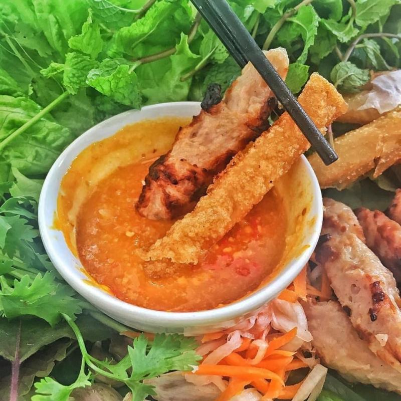 Nem nướng Nha Trang bếp mẹ Sói
