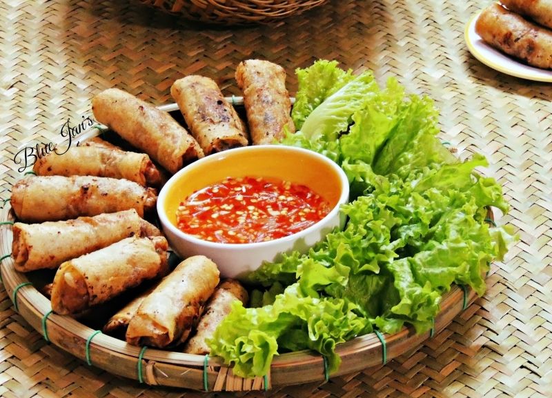 Những chiếc Nem rán cho cảm giác giòn tan trong miệng