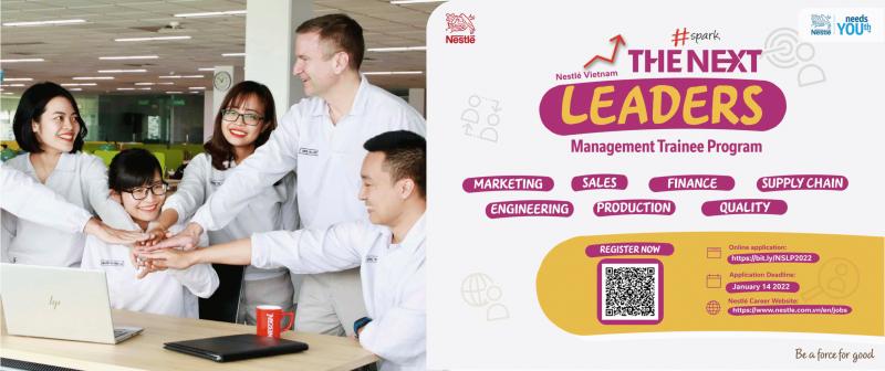 Nestlé #SparkTheNext Leaders Program
