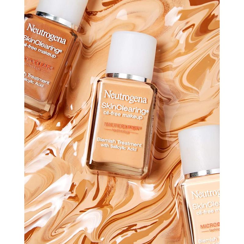 Neutrogena Skin Clearing Oil- Free Makeup Blemish Treatment With Salicylic Acid