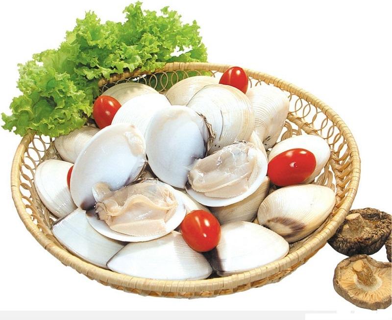 Bà bầu nên ăn ngao để bổ sung sắt