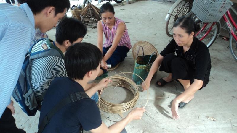 Nghề đan mũ ở Tây An