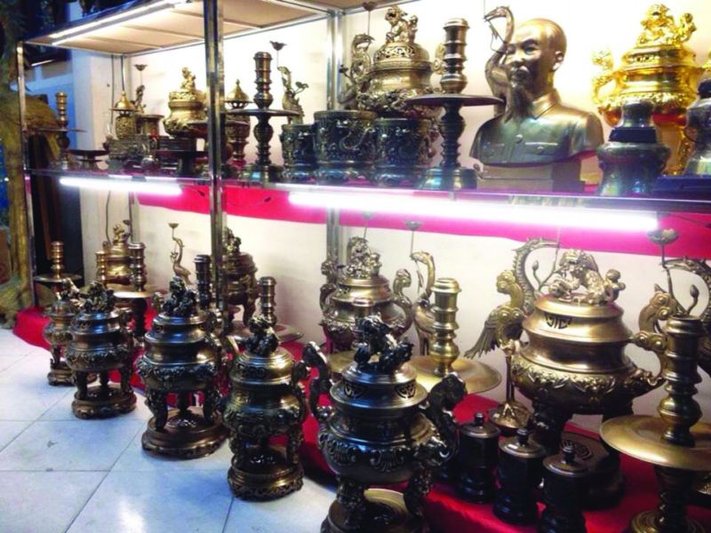 Nghề đúc đồng Lộng Thượng.