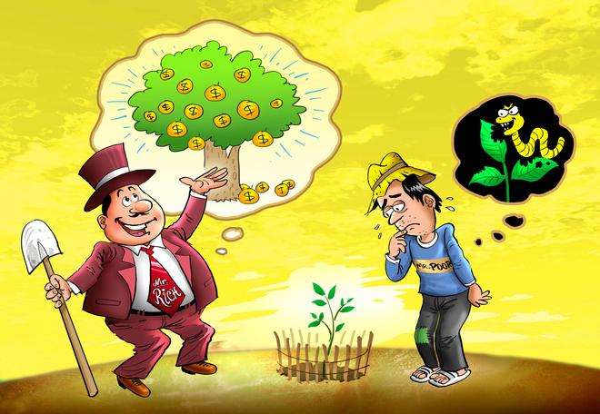 Nghĩ tiền là một thứ gì đó xấu xa