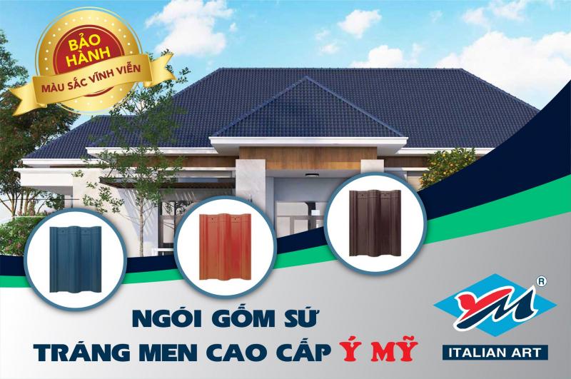 Ngói tráng men Ý Mỹ