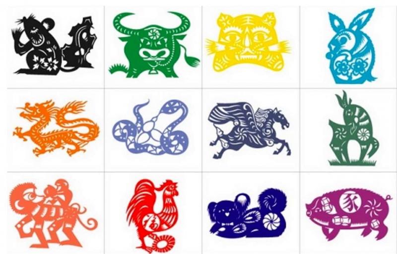 12 con giáp với những vận mệnh khác nhau.