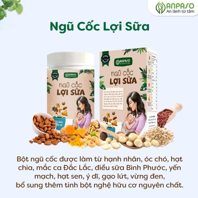 Ngũ cốc lợi sữa Anpaso