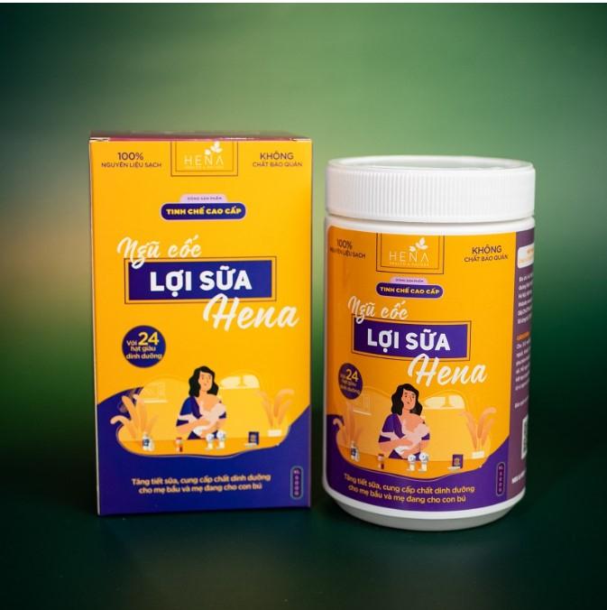 Ngũ cốc lợi sữa Hena