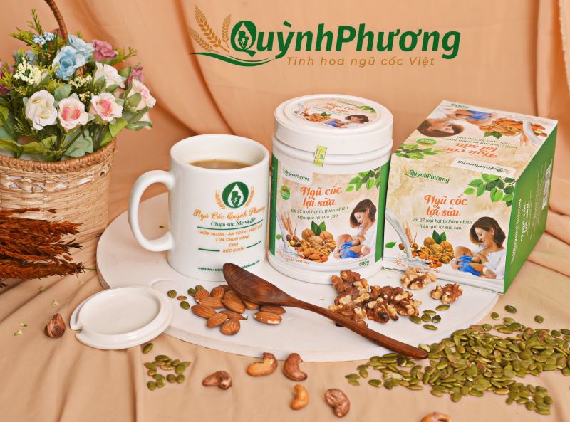 Ngũ cốc lợi sữa Quỳnh Phương