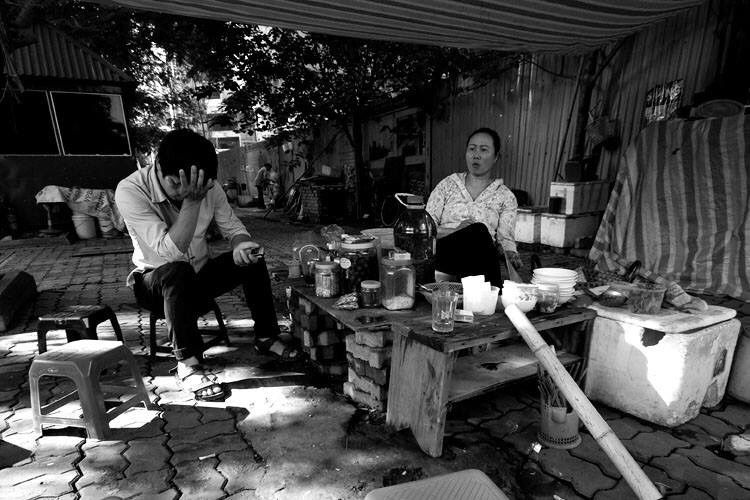 quán nước ven đường