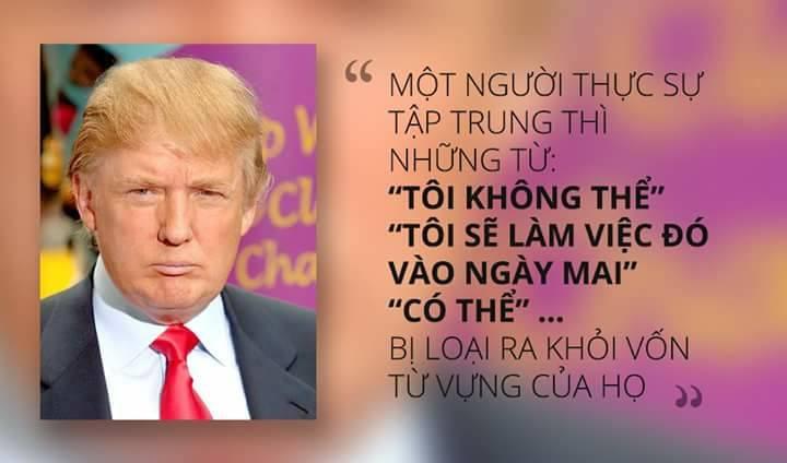 Người Thành công không sử dụng ngôn từ tiêu cực