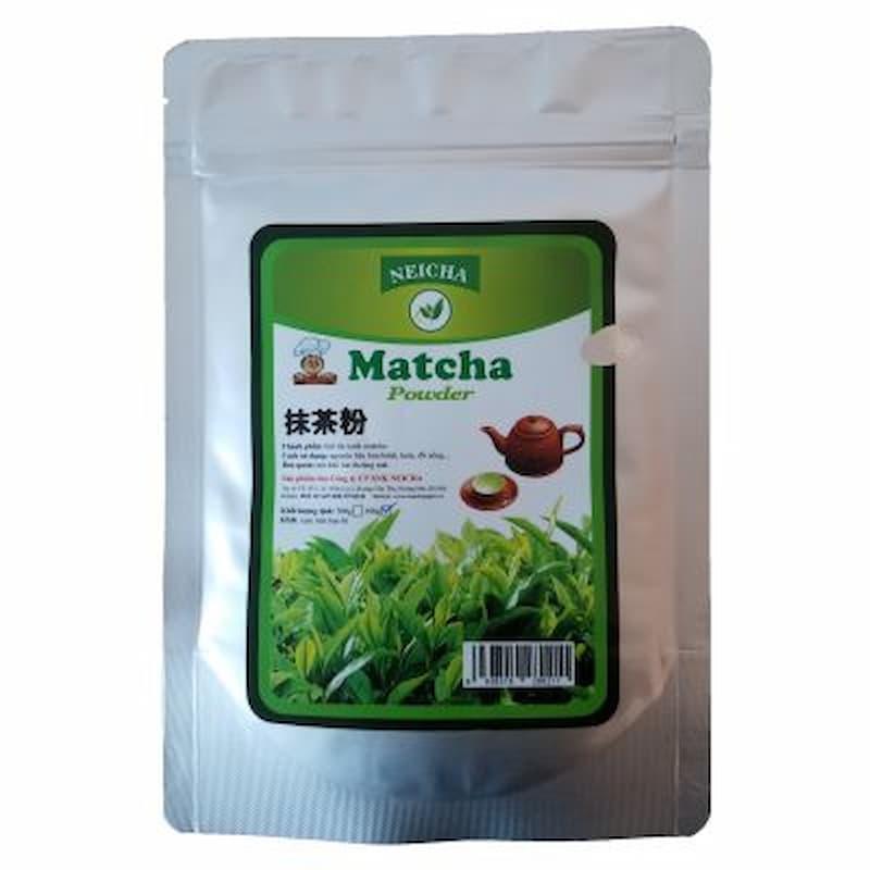 Bột matcha Đài Loan hương nhài mũ trắng