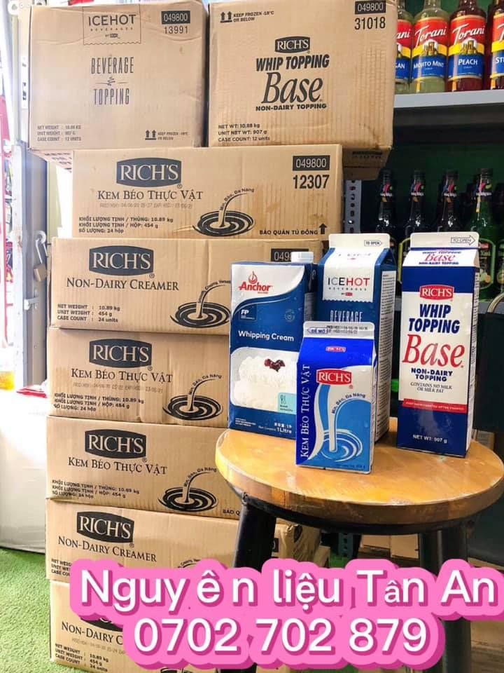 Nguyên liệu pha chế và làm bánh Tân An