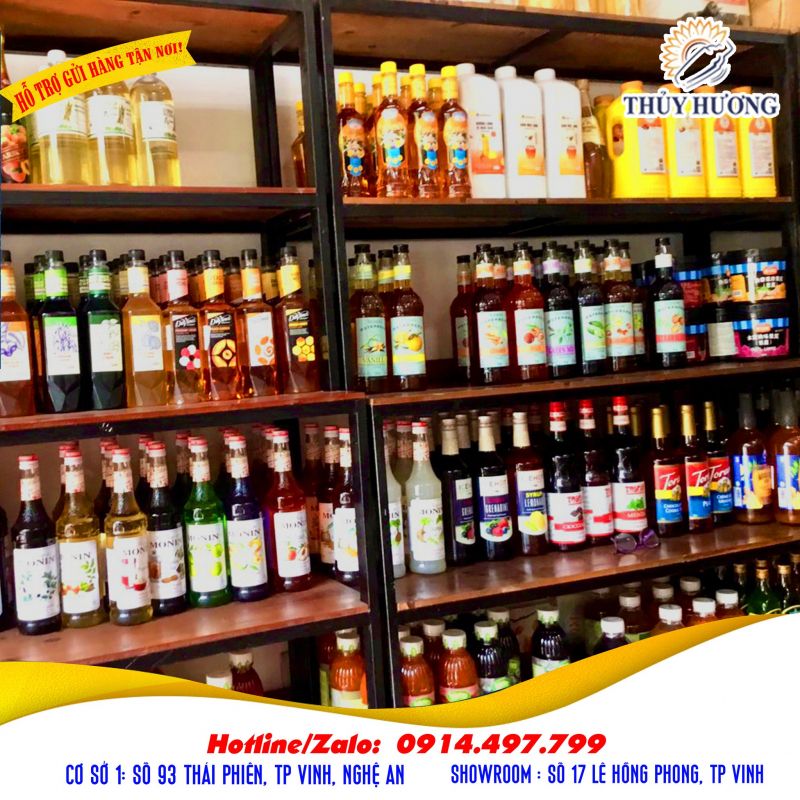 Quầy dụng cụ và nguyên liệu làm bánh - Thủy Hương