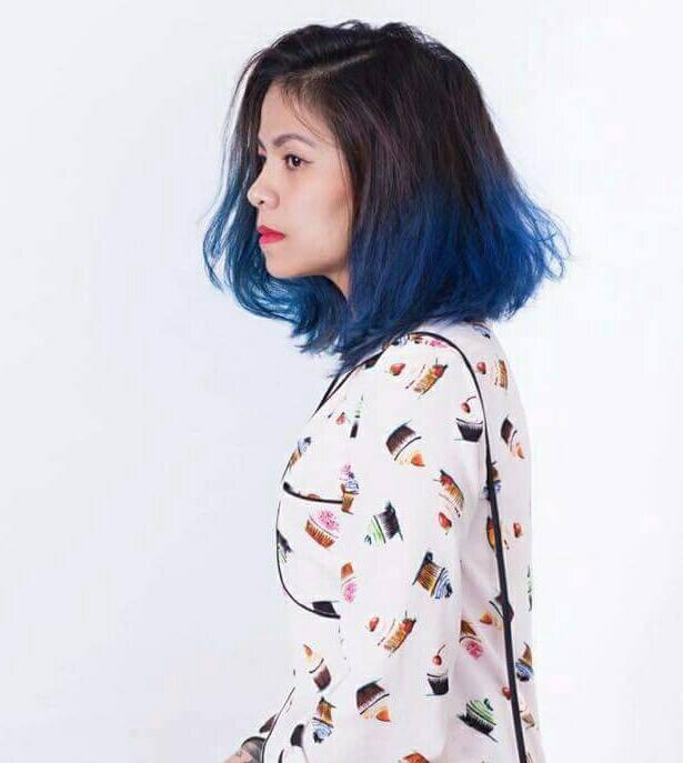 Một mái tóc cá tính do Nguyễn Thủy Salon Spa cắt và tạo kiểu