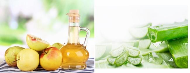 Nha đam và giấm táo