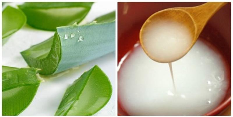Nha đam và nước vo gạo