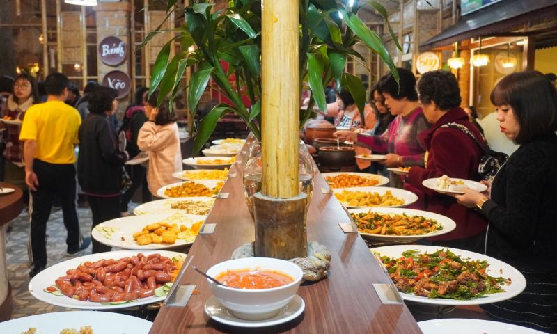 Nhà hàng Buffet Sen Á Đông