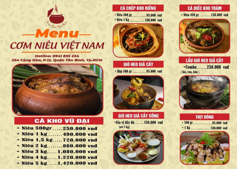 Nhà Hàng Cơm Niêu Việt Nam