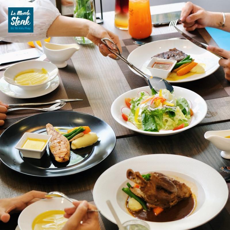 Le Monde Steak - Bít tết kiểu Pháp