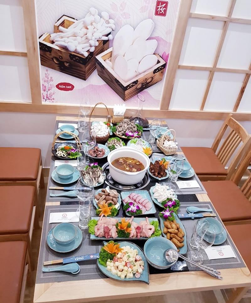 Nhà hàng Osakado - Lẩu nấm Thiên nhiên