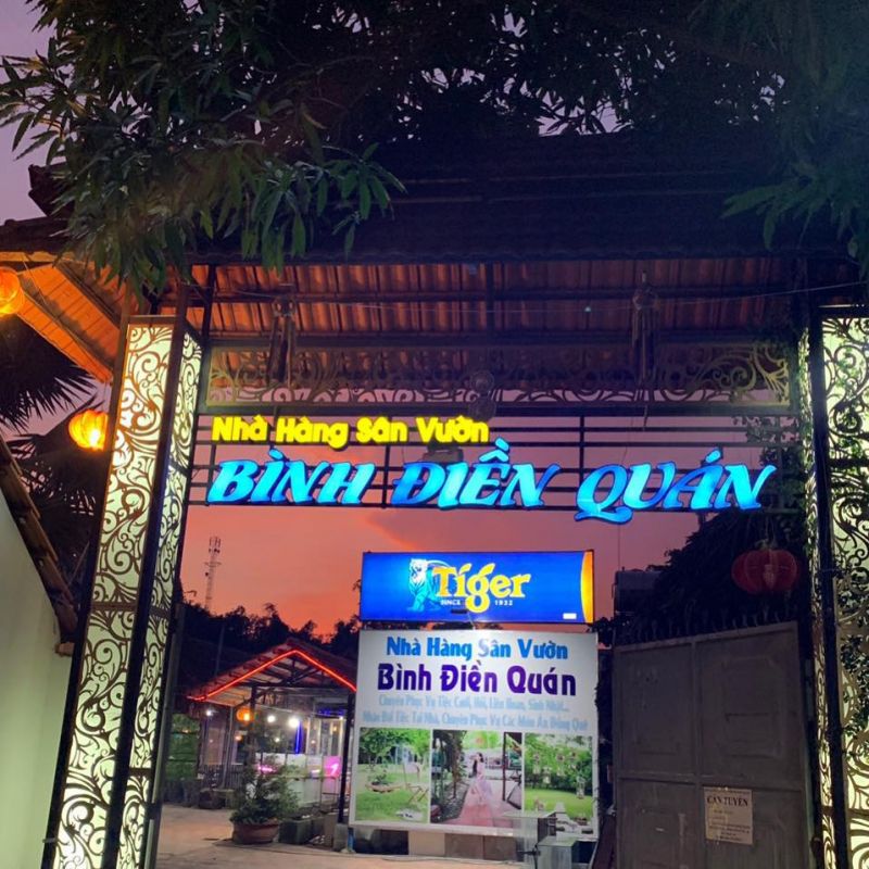 Nhà Hàng Sân Vườn Bình Điền Quán