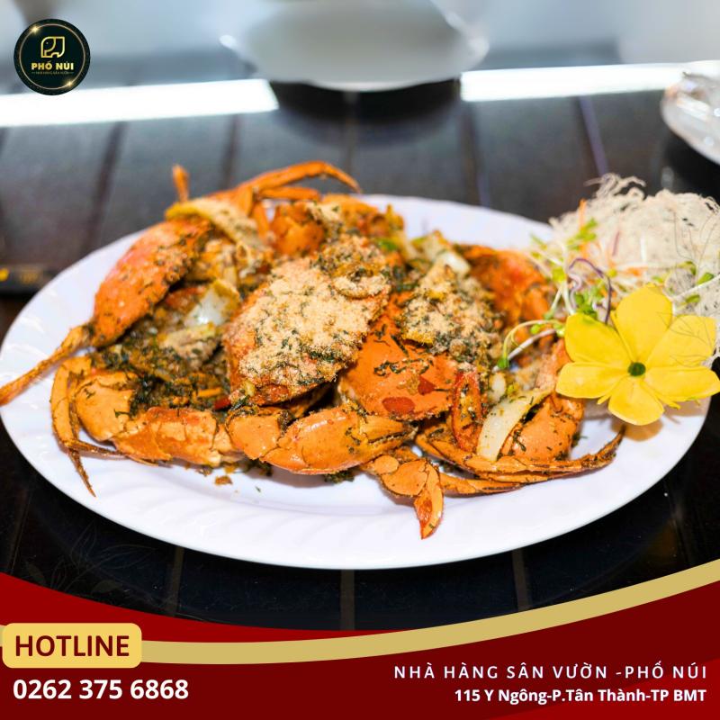 Nhà Hàng Sân Vườn - PHỐ NÚI