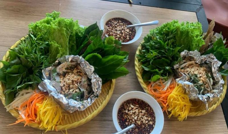 Món gỏi cá đục tại nhà hàng Sao Biển