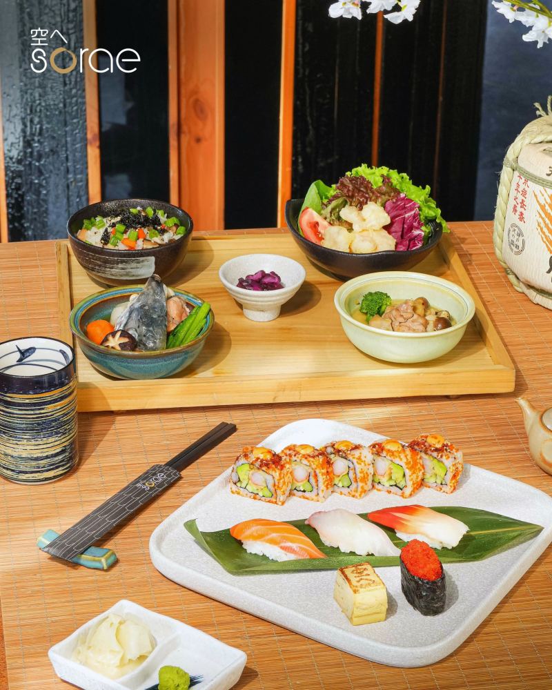 Món sushi Nhật vô cùng bắt mắt
