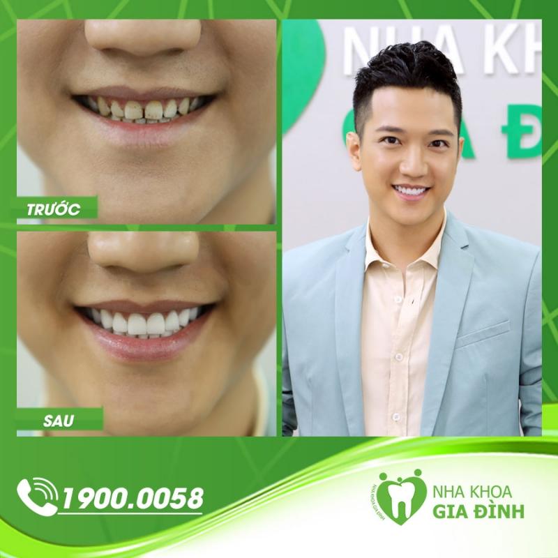 Khách hàng của nha khoa Gia Đình