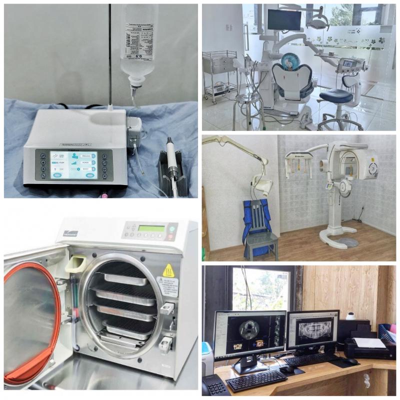 Trang thiết bị hiện đại hỗ trợ cho việc nhổ răng khôn