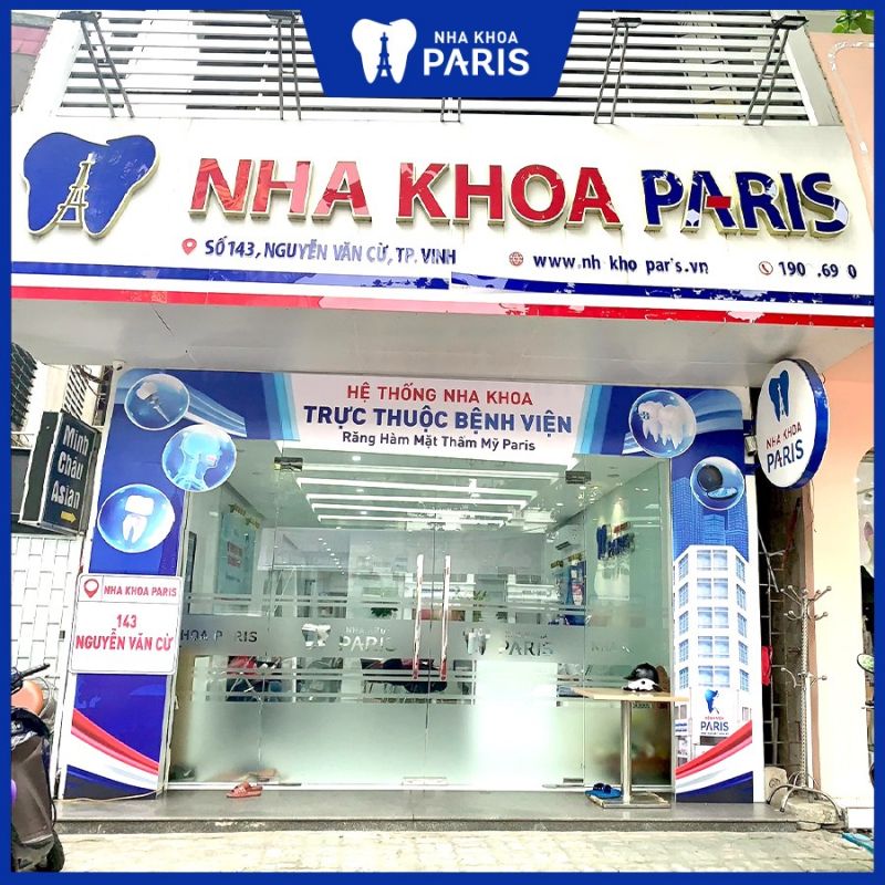 Nha Khoa Paris - chi nhánh TP. Vinh, Nghệ An