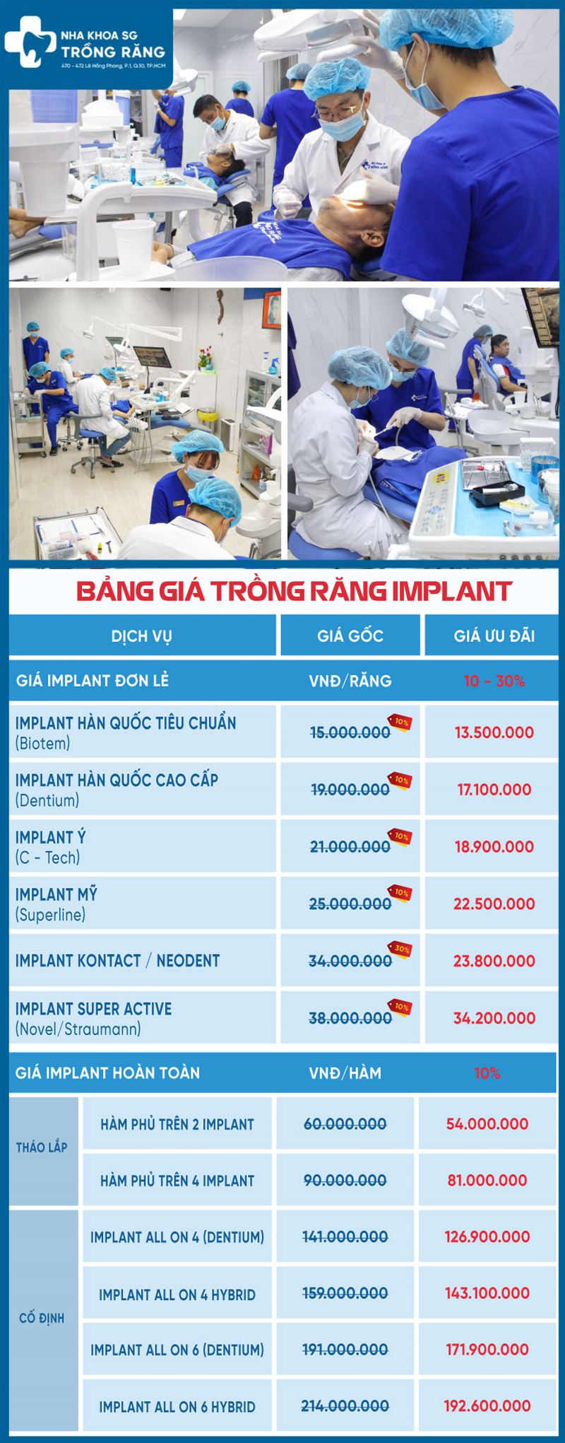 Nha Khoa Trồng Răng Sài Gòn