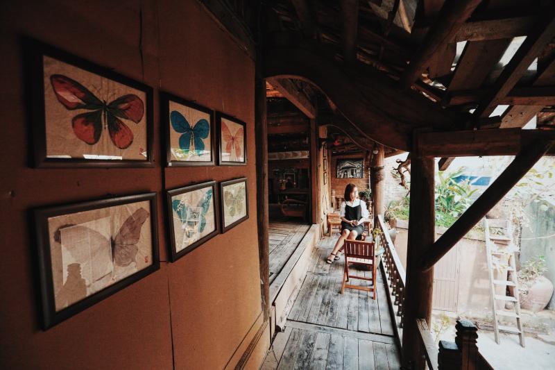 Nhà sàn Art cafe
