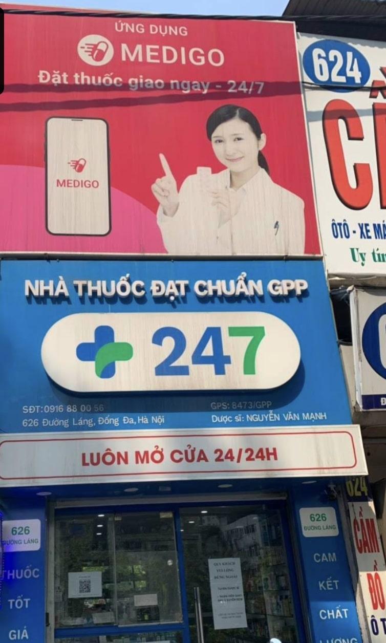 Nhà Thuốc 247 - Đường Láng, Đống Đa