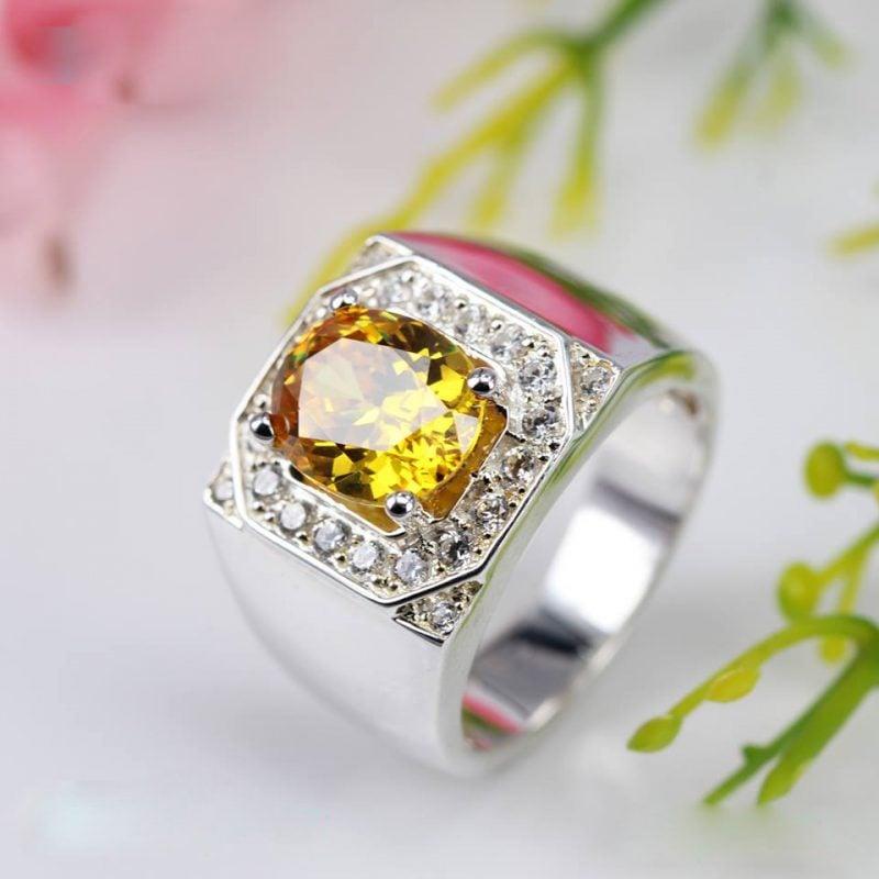 Nhẫn thuộc mệnh Kim (mạng Thủy)