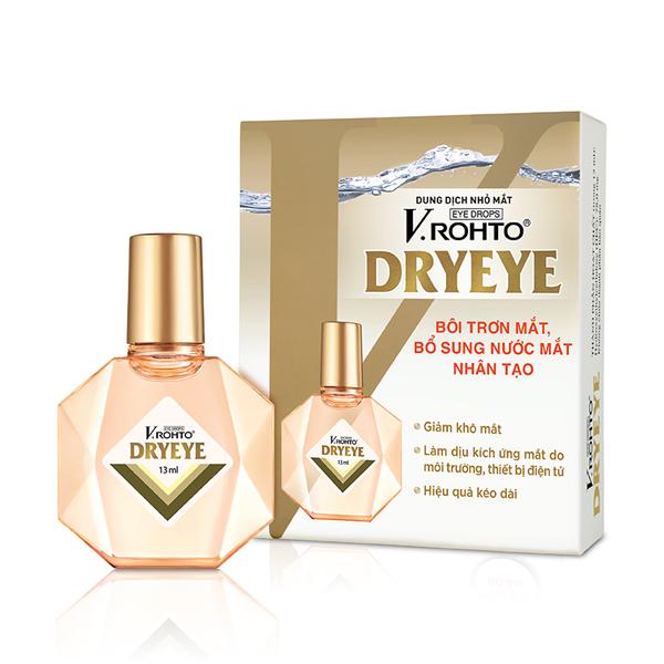 Nhỏ Mắt V.Rohto hỗ trợ cho mắt khô Dryeye