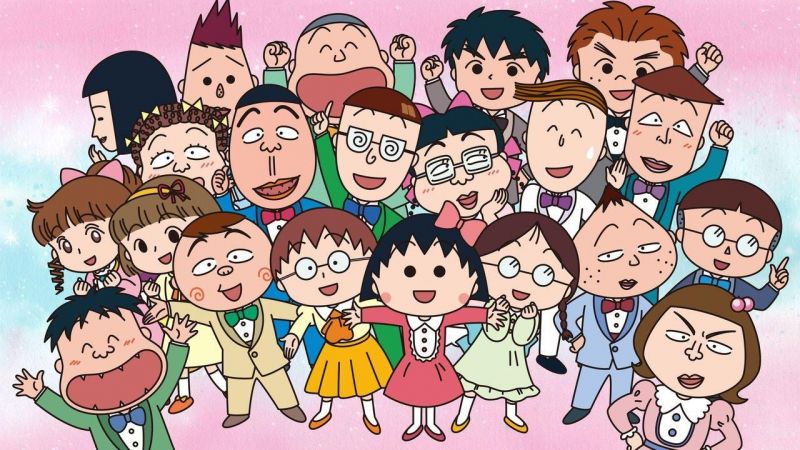 Các nhân vật trong truyện Nhóc Maruko