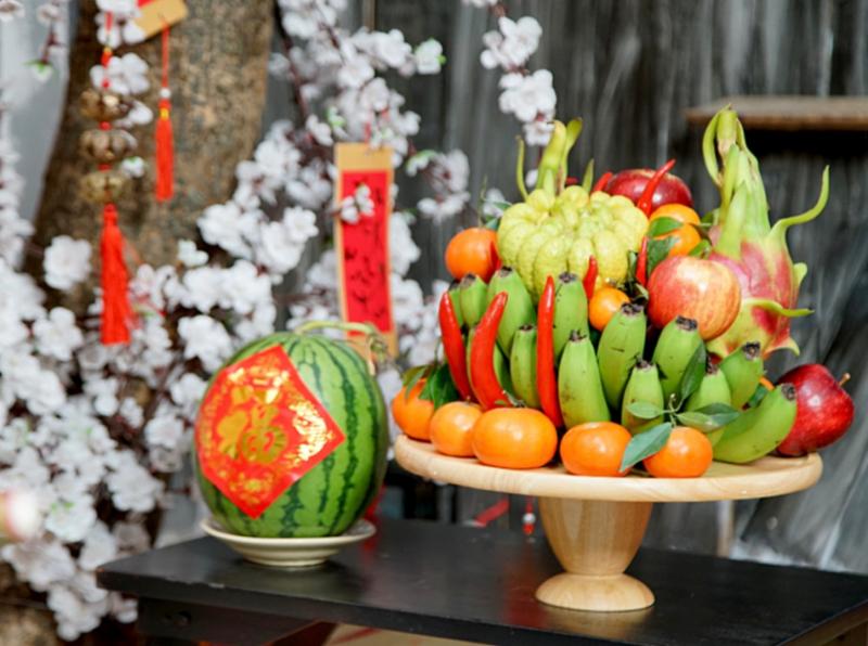 Những thứ không thể thiếu trên bàn thờ gia tiên ngày Tết